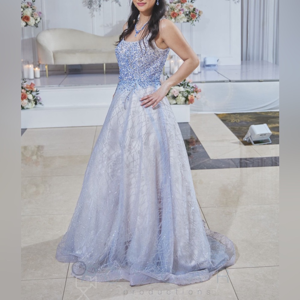 Beautiful sister of the bride dress! Its all beading with high quality material!